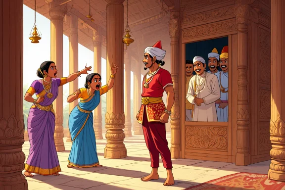 The Queen Meets Andare’s Wife, andare folk tales 2025