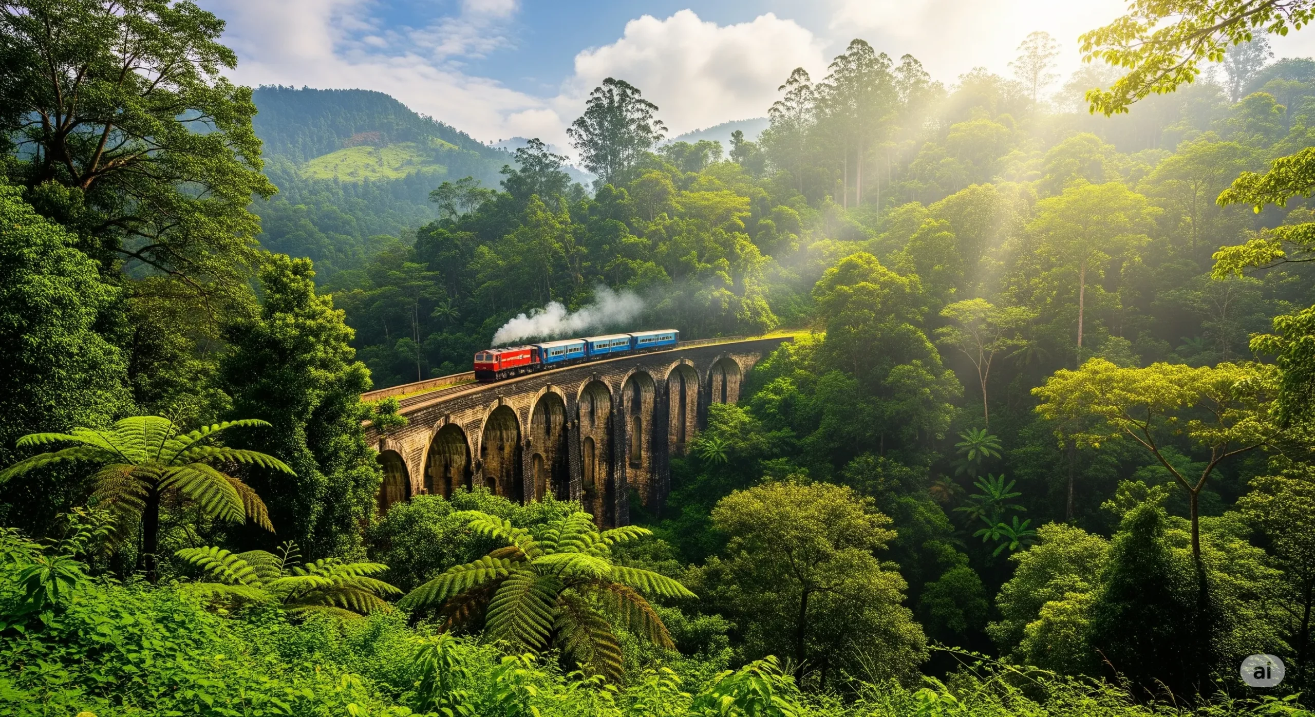 nine arches bridge wallpaper galle trails